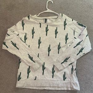 H&M Cactus Sweatshirt